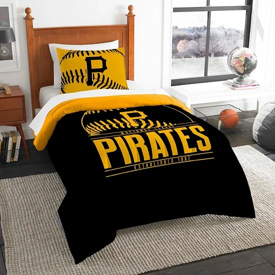 Pittsburgh Pirates Grand Slam Twin Comforter Set By The Northwest
