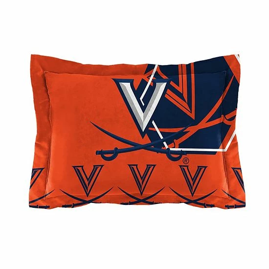 The Northwest Virginia Cavaliers Twin Comforter Set With Sham - Image 2
