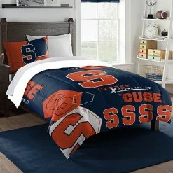 The Northwest Syracuse Orange Twin Comforter Set With Sham