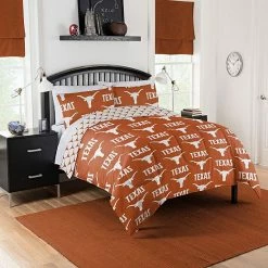 NCAA University Of Texas Queen Bedding Set By The Northwest