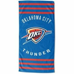 The Northwest Oklahoma City Thunder 30" X 60" Striped Beach Towel