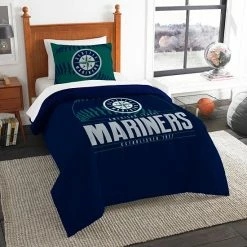 Seattle Mariners Grand Slam Twin Comforter Set By The Northwest