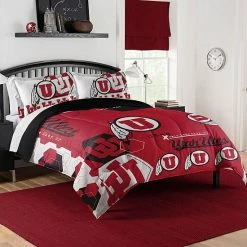The Northwest Utah Utes Full/Queen Comforter Set With Shams