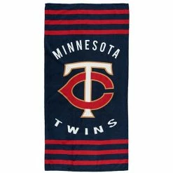 The Northwest Minnesota Twins 30" X 60" Striped Beach Towel