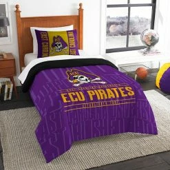 East Carolina Pirates Modern Take Twin Comforter Set By The Northwest