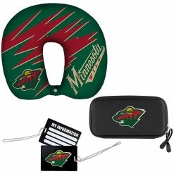 The Northwest Minnesota Wild Four-Piece Travel Set