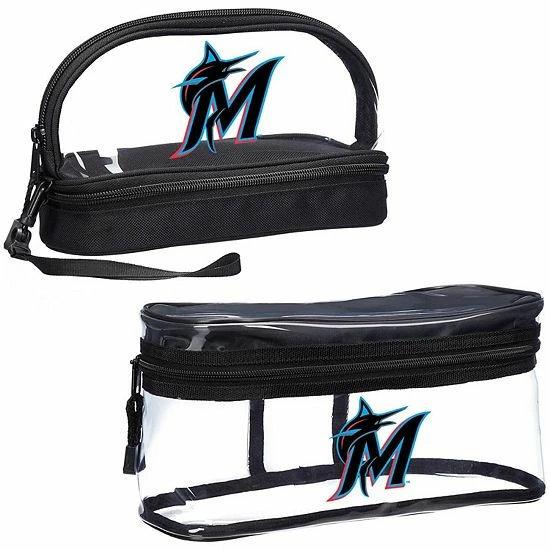 The Northwest Company Miami Marlins Two-Piece Travel Set
