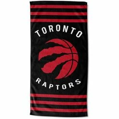 The Northwest Toronto Raptors 30" X 60" Striped Beach Towel