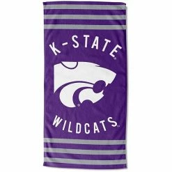 The Northwest Kansas State Wildcats 30" X 60" Striped Beach Towel