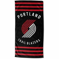 The Northwest Portland Trail Blazers 30" X 60" Striped Beach Towel