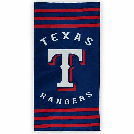 The Northwest Texas Rangers 30" X 60" Striped Beach Towel