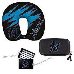 The Northwest Miami Marlins Four-Piece Travel Set