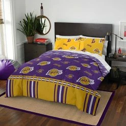 Los Angeles Lakers NBA Queen Bedding Set By The Northwest