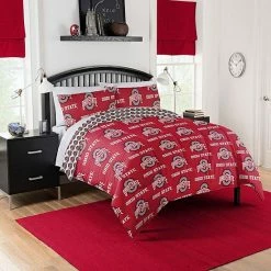 Ohio State NCAA Queen Bed Set By The Northwest