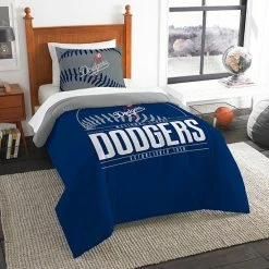 Los Angeles Dodgers Grand Slam Twin Comforter Set By The Northwest