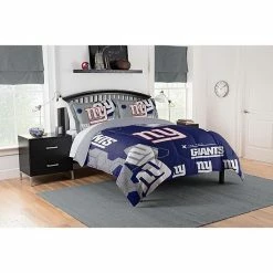 The Northwest New York Giants Full/Queen Comforter Set With Shams