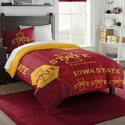 The Northwest Iowa State Cyclones Twin Comforter Set With Sham