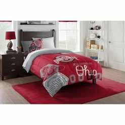 The Northwest Ohio State Buckeyes Twin Comforter With Sham