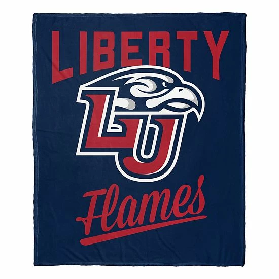 The Northwest Liberty Flames Alumni Silk-Touch Throw Blanket
