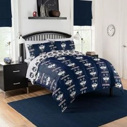 UConn NCAA Queen Bed Set By The Northwest