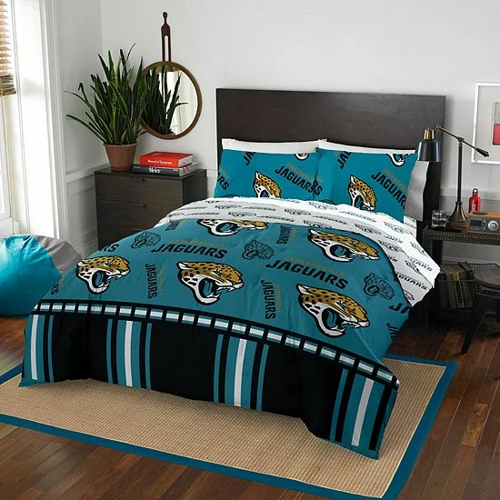 Jacksonville Jaguars NFL Full Bedding Set By The Northwest