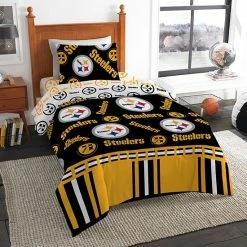 Pittsburgh Steelers NFL Twin Bedding Set By The Northwest