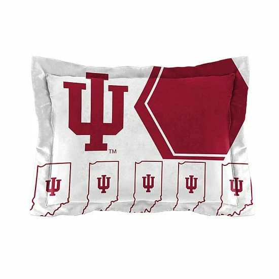 The Northwest Indiana Hoosiers Full/Queen Comforter Set With Shams - Image 3