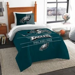 Philadelphia Eagles Draft Twin Comforter Set By The Northwest