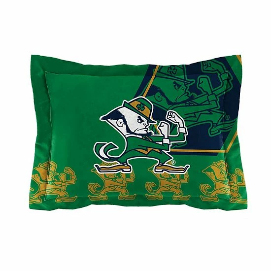 The Northwest Notre Dame Fighting Irish Twin Comforter Set With Sham - Image 3