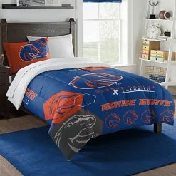 The Northwest Boise State Broncos Twin Comforter Set With Sham