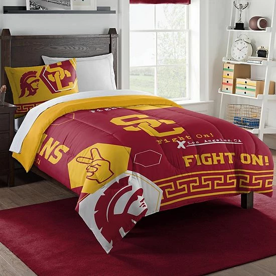 The Northwest USC Trojans Twin Comforter With Sham