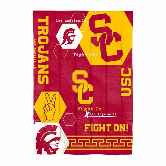 The Northwest USC Trojans Twin Comforter With Sham - Image 2