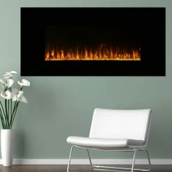 The Northwest 42" LED Fire & Ice Electric Fireplace & Remote