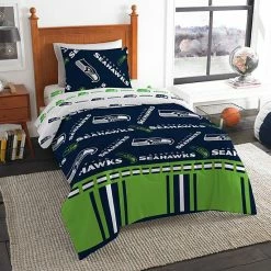 Seattle Seahawks NFL Twin Bedding Set By The Northwest