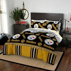 Pittsburgh Steelers NFL Full Bedding Set By The Northwest