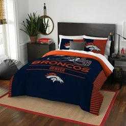 Denver Broncos Draft Full/Queen Comforter Set By The Northwest