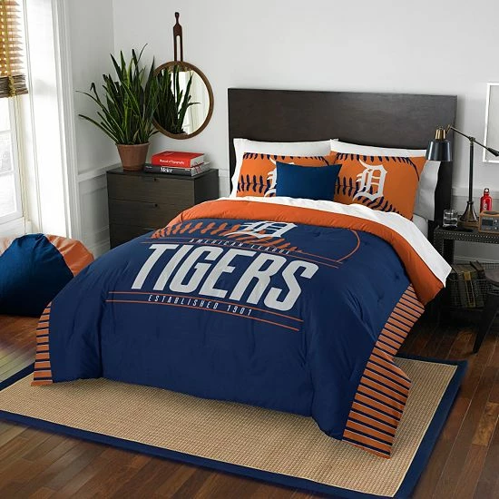 Detroit Tigers Grand Slam Full/Queen Comforter Set By The Northwest