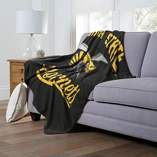 The Northwest Alabama State Hornets Alumni Silk-Touch Throw Blanket - Image 2