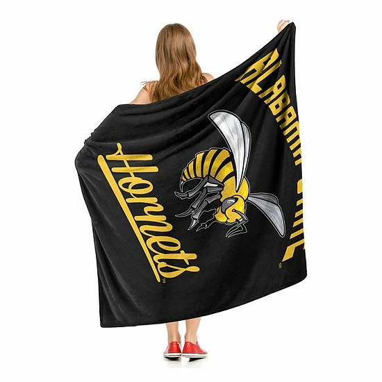The Northwest Alabama State Hornets Alumni Silk-Touch Throw Blanket - Image 4
