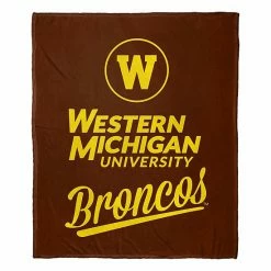 The Northwest Western Michigan Broncos Alumni Silk-Touch Throw Blanket