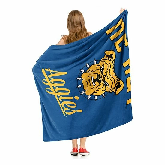 The Northwest North Carolina A&T Aggies Alumni Silk-Touch Throw Blanket - Image 4