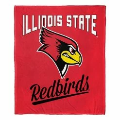 The Northwest Illinois State Redbirds Alumni Silk-Touch Throw Blanket