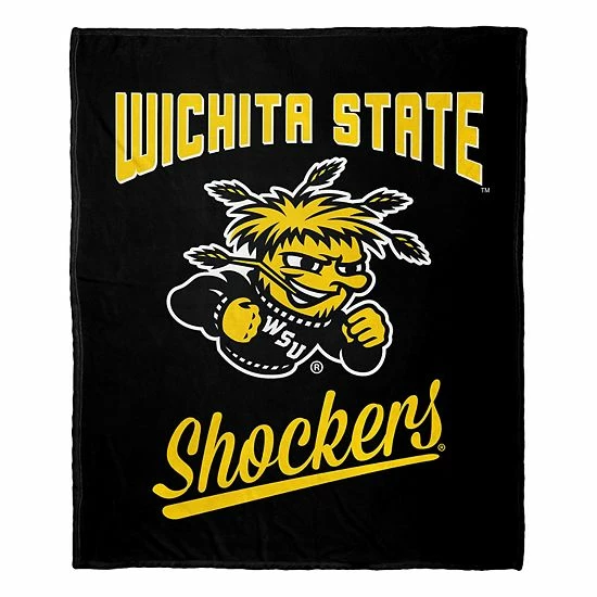 The Northwest Wichita State Shockers Alumni Silk-Touch Throw Blanket