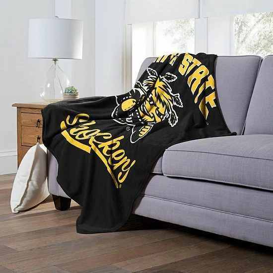 The Northwest Wichita State Shockers Alumni Silk-Touch Throw Blanket - Image 2