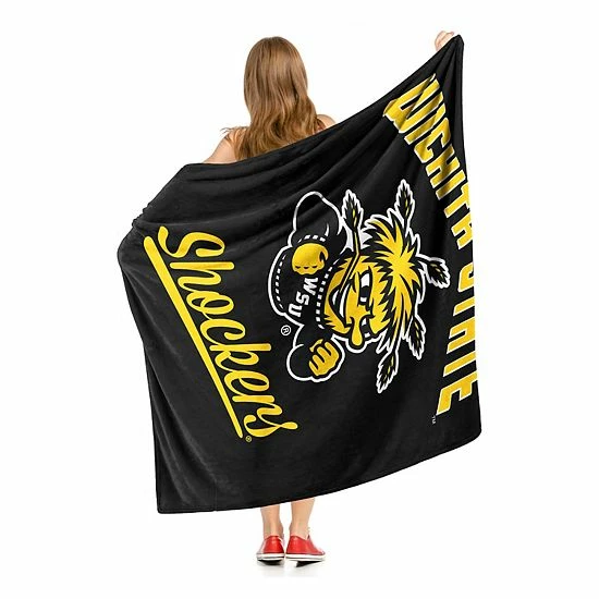 The Northwest Wichita State Shockers Alumni Silk-Touch Throw Blanket - Image 4