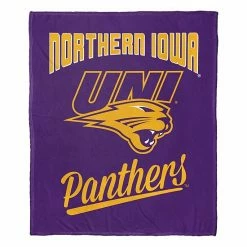 The Northwest Northern Iowa Panthers Alumni Silk-Touch Throw Blanket