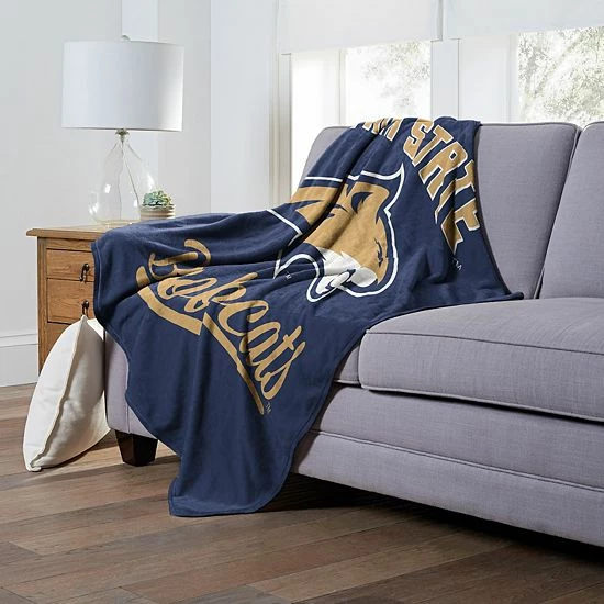 The Northwest Montana State Bobcats Alumni Silk-Touch Throw Blanket - Image 2