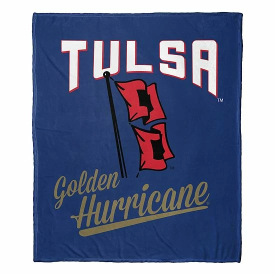 The Northwest Tulsa Golden Hurricane Alumni Silk-Touch Throw Blanket