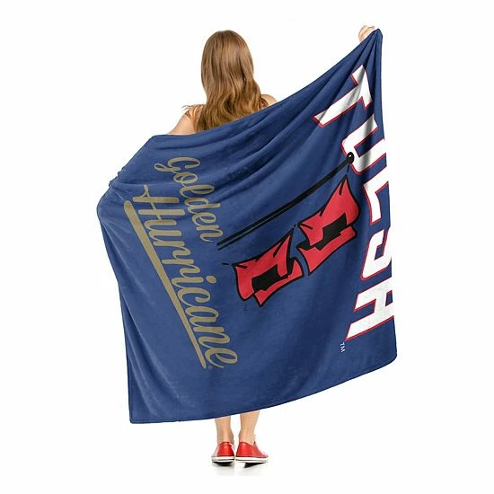 The Northwest Tulsa Golden Hurricane Alumni Silk-Touch Throw Blanket - Image 4
