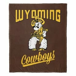 The Northwest Wyoming Cowboys Alumni Silk-Touch Throw Blanket